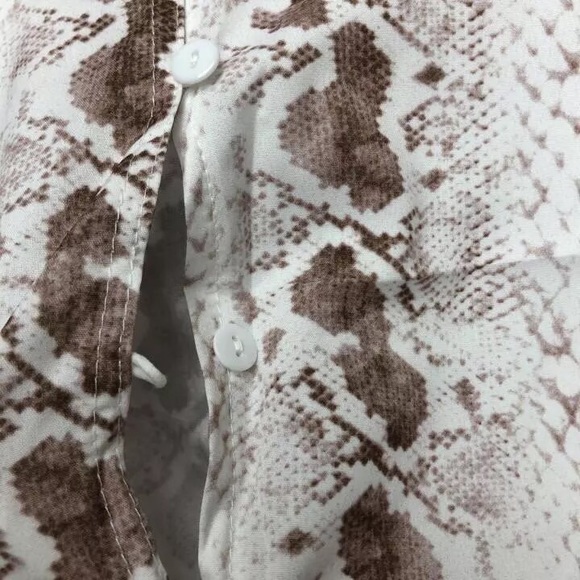 Snakeskin Midi Dress - Picture 8 of 13